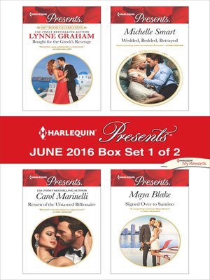 cover image of Harlequin Presents June 2016, Box Set 1 of 2